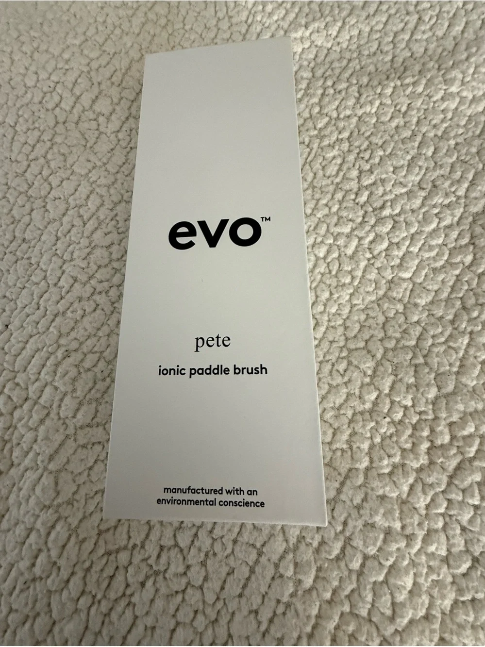 EVO Pete Ionic Paddle Brush